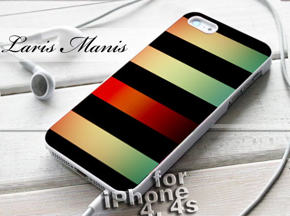 Stripes Nebula Space - Desain Case For Iphone 4, 4s
